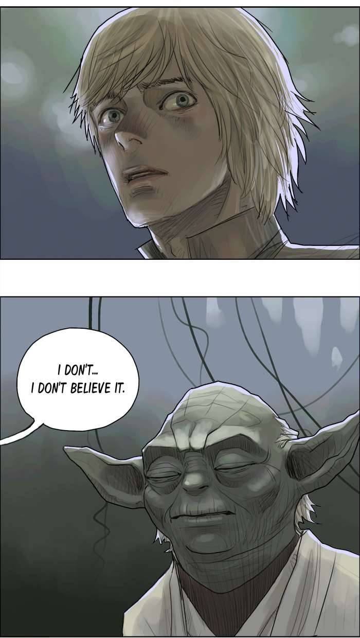 kumagawa:  yODA A SAVAGE IN THE MANGA TOO 