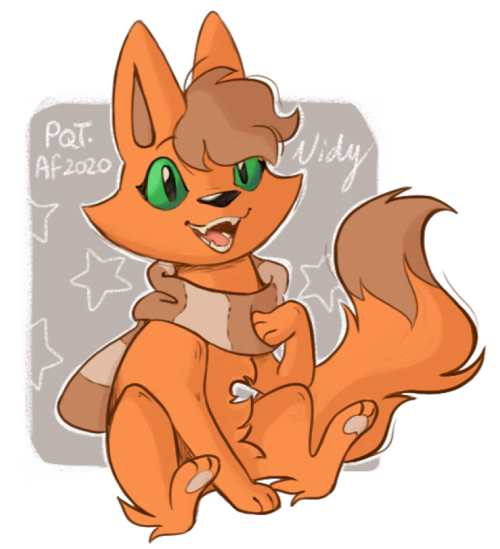 Art Fight 2020 - My 4 Arttacks (my page is ~PepperQT)(please click for full view)Vidy for VidyTheFox