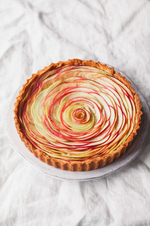 sweetoothgirl: French Apple Rose Tart