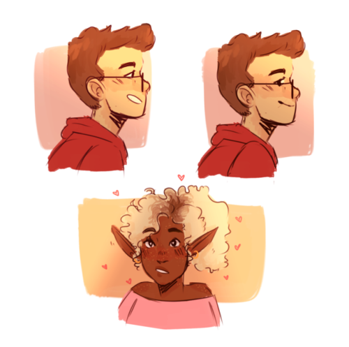 taz-ids:fioblah:i miss these goobers[ID] A small full color three part comic of Lup and Barry. The f