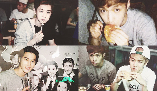cheolyans:  eating time~ 