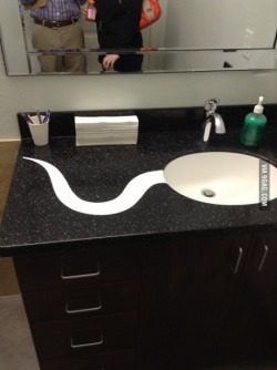 9gag:   Sink at my fertility doctor’s office