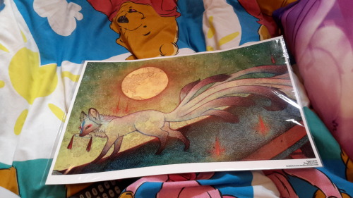 teafoxillustrations:zorveechu:Yeah, bought another one of @teafoxillustrations art from redbubble an