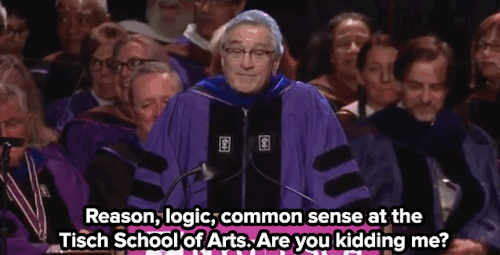 micdotcom:Watch: Robert de Niro got real with NYU grads, but was still incredibly inspiring