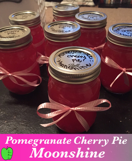 Pomegranate Cherry Pie Moonshine