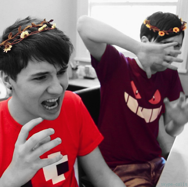 skype-calls:  Dan &amp; Phil vs Tumblr!          
