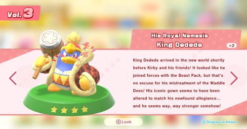 Kirby and the Forgotten Land - King Dedede Figures +descriptionbonus