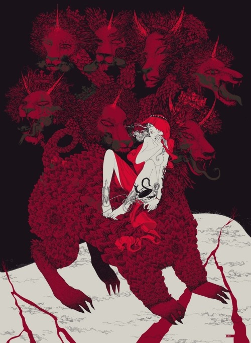 Yana Moskaluk, ‘The Beast of the Apocalypse’, 2011Source: http://ya-na.deviantart.com/ar