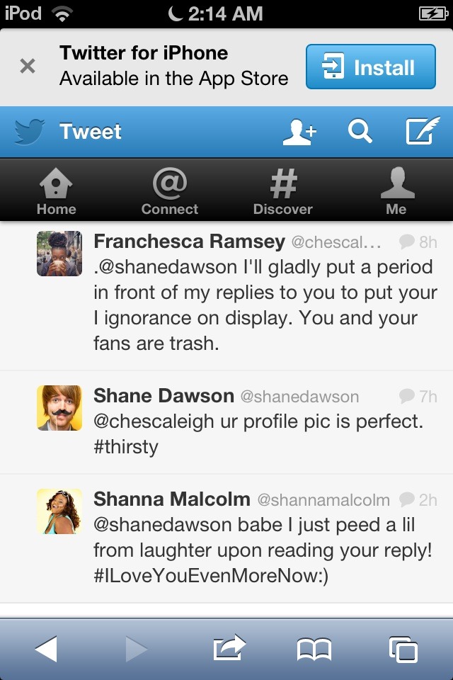 chescaleigh:  bleach4kidz:  if you follow Shane Dawson, Shanna Malcolm, Joey Graceffa,