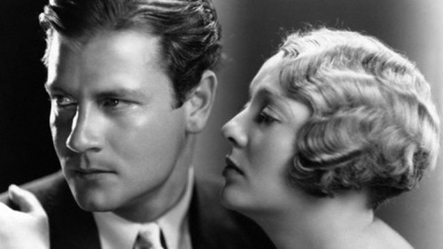 Dorothy Mackaill and Joel McCrea in Kept Husbands (Dir: Lloyd Bacon, 1931)