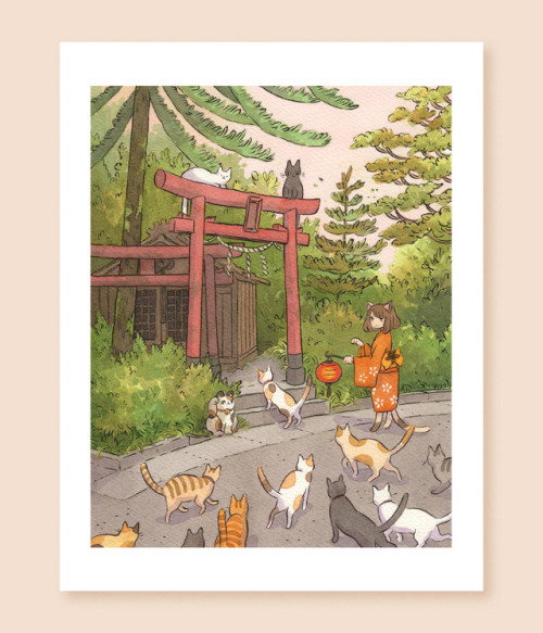 Last batch of new inktober prints now available in my shop: http://heikala.tictail.com/