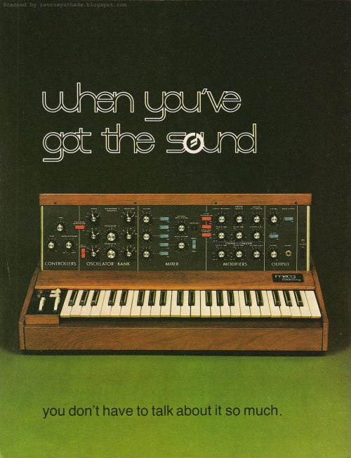 Robert Moog, moog synthesizer, first presented in 1964. Moog Music, USA.In 1968 the album Switched-O