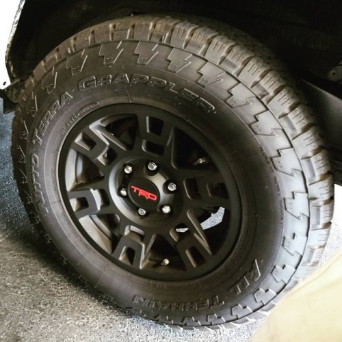 Nitto Terra Grappler on TRD rims www.instagram.com/p/BnHGSXQhv1x/?utm_source=ig_tumblr_share