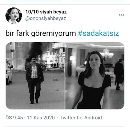 Sadakatsiz kepsleri bir arada