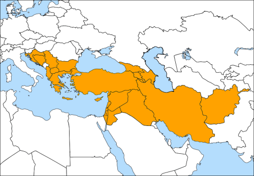 executiveoutcomes:mapsontheweb: Countries mentioned in Wikipedia’s entry for “Baklava” Habitable zon