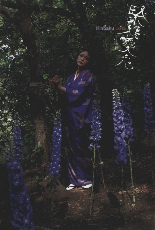 『緊縛愛恋18 紫花と赤蛇』S&amp;Mスナイパー1999年8月号。モデル：紫乃