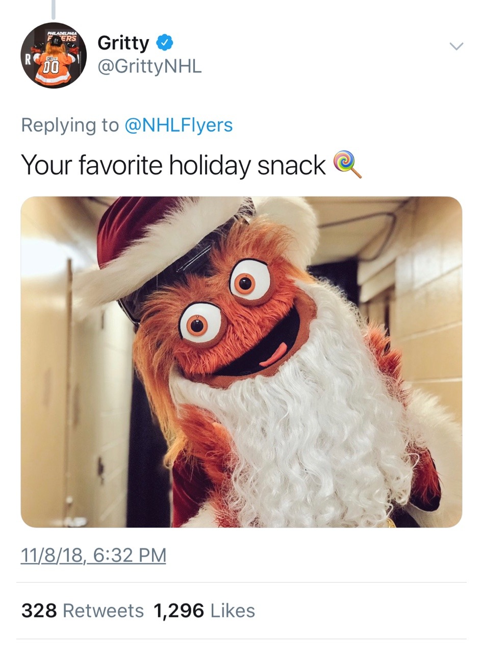 Sean Couturier of the Philadelphia Flyers may still be smiling here. But we  think he'll be smiling even wider once he gets those teeth fixed! 😁 Did  you