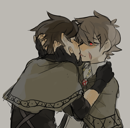 Porn Pics ve1art:  no one asked for my ocs making out