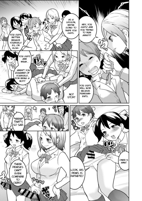 [Chijoku An] Josou Mazo Danshi Kyousei Kyouiku Gakuen ~Futanari Shoujo-tachi ni Shitsuke Kerarete~ pages 18-25  Part 1 http://farheadomega.tumblr.com/post/137000005680/chijoku-an-josou-mazo-danshi-kyousei-kyouiku