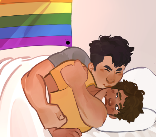 shirogane-remaking:gay rights!! ️‍