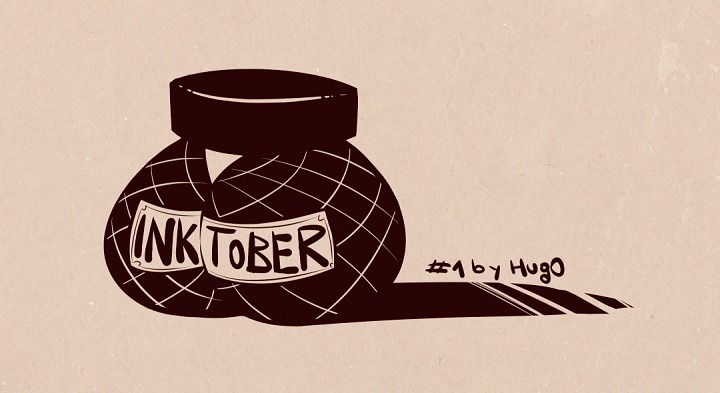 Here’s the start of my Inktober. Hope I will have time to make bigger illustration