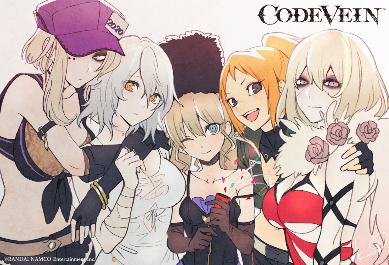 Code Vein has officially launched in Japan! Hero drawn by Kurumi Kobayashi  (@bnskurumi) : r/codevein