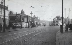 Manchestergalore:  Junction Of Stockport Road And Slade Lane In Longsight In 1923