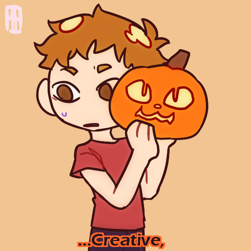 nishinoyaspopsicle:yall wish u were kuroos pumpkinmy art pm to repost