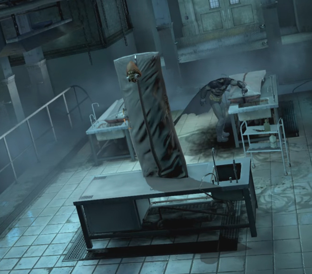 Jonathan Crane's Mistress of Fear — During the morgue cutscene in Arkham  Asylum, the...