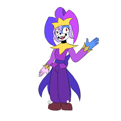Meet Giselle The Jester, Sonic And The Black Knight Counterpart Of Gin The Cat! She Is Fun And Energetic,