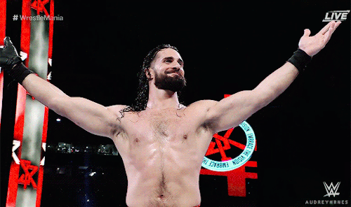 audreyhrnes:“I am a God…” Seth Rollins at WrestleMania 37 Night 1 (April 10, 2021