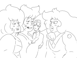 thesummerturnip: Real reason why Garnet said Peridot couldn’t come on the trip all of us~ &lt; |D