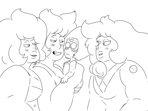 thesummerturnip: Real reason why Garnet said Peridot couldn’t come on the trip all of us~ < |D
