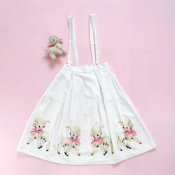 sugarykittens:    ♡ Little Lamb Skirt   ♡ Matching Shirt  ♡ Use the code “sugarykittens” at checkout for 5% off your order! 