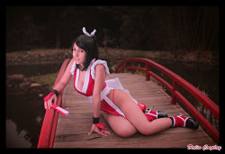 cosplayfanatics:  Mai Shiranui Cosplay By DalinCosplay