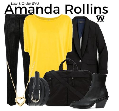 Inspired by Kelli Giddish as Amanda Rollins on Law & Order SVU - Shopping info!