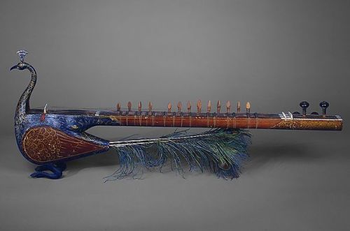 boneandpapyrus:Peacock mayuri, India, 19th century (45.5 inches long)Popular at nineteenth century I