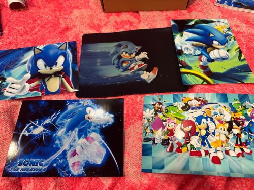 I Finally Got A Lot Of Sonic Stuff I Bought