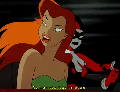 cupcakesandallthingscute:  Poison Ivy &amp; Harley Quinn