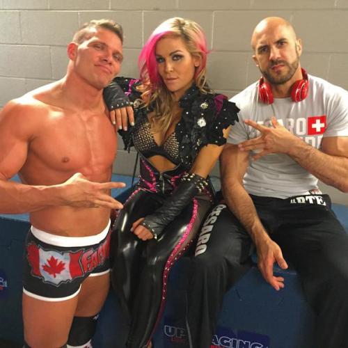 wwedivassource:  “UNBREAKABLE in #WWEEvansville … #Fact @KiddWWE @WWECesaro”