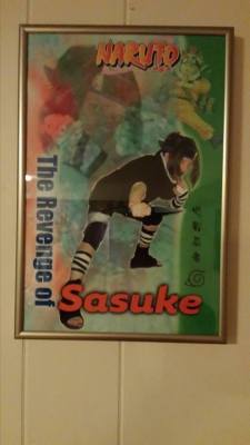 eelrak:  tonight i found out that my dad TOOK A PHOTO OF ME DRESSED AS SASUKE AT AGE 16 AND PHOTOSHOPPED IT LIKE THIS IT IS FRAMED AND HANGING IN HIS BASEMENT HELP     