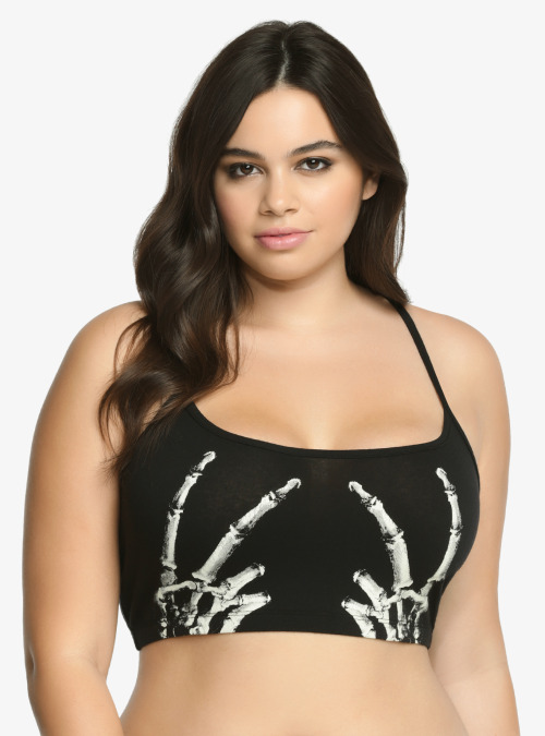 Torrid Skull Racerback Bralette, Peace Racerback Bralette, & Racerback Bralette