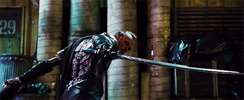 Ed Skrein As Zapan In Alita: Battle Angel (2019) Dir. Robert Rodriguez