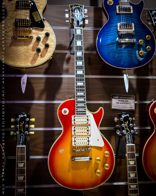 deebeeus:  Custom Shop Fenders, Gibsons, and Gretsches, plus Suhr, Fender and Marshall amplifiers at Cosmo Music near Toronto, Canada.