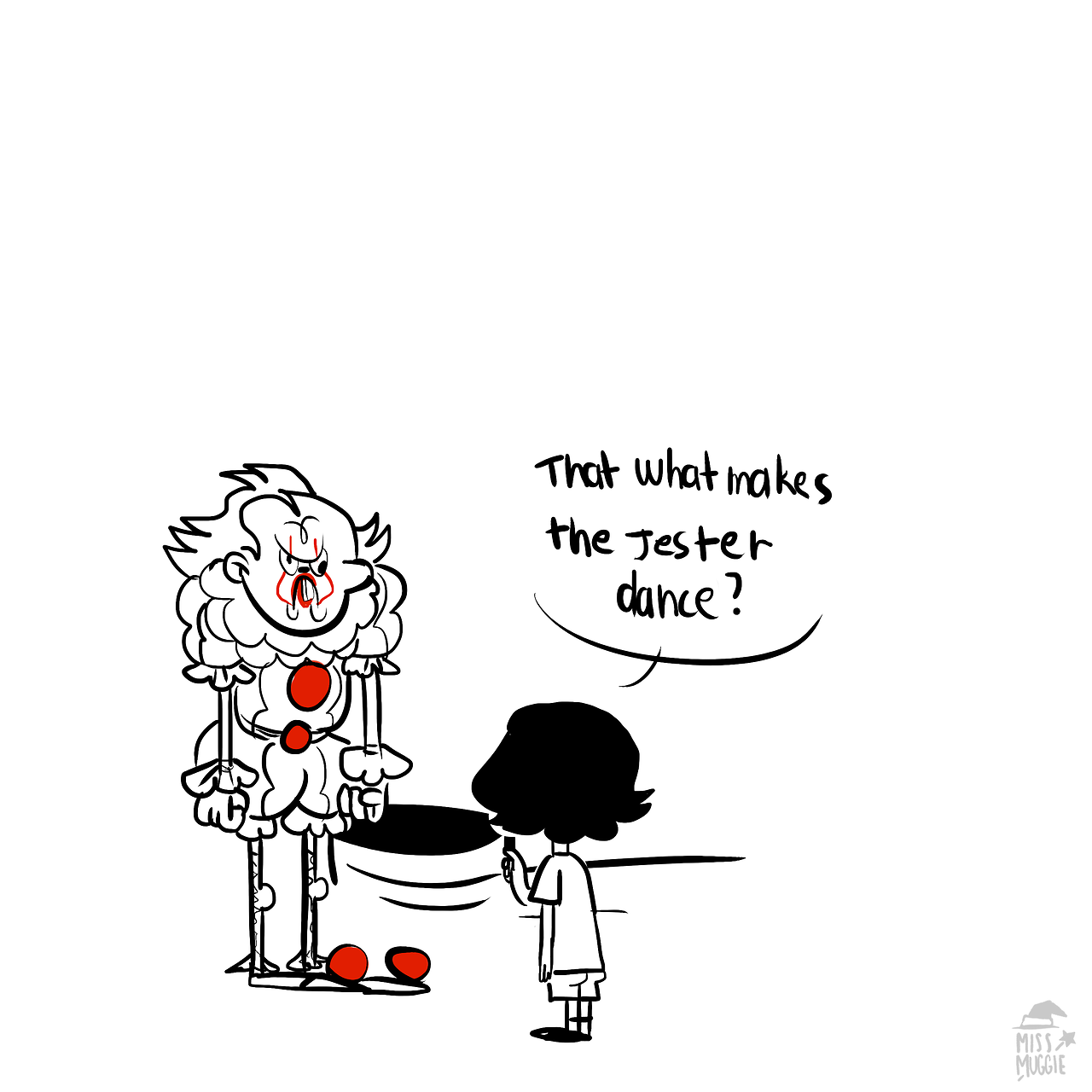 missmuggle:  I think you offended it, Richie