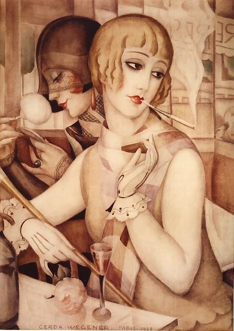  Gerda Wegener, 1928 