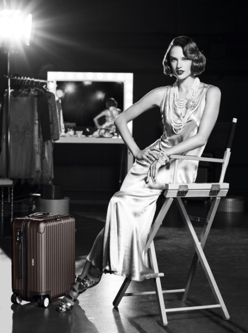 shine4yourself-blog-blog: Alessandra Ambrosio by Horst Diekgerdes for Rimowa S/S 2015