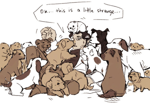 crimson-sun: Carlos and the Night Vale Puppy Infestation of ‘13.