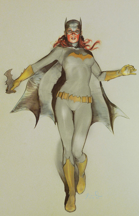 comic-book-ladies:Batgirl by Gerald Parel