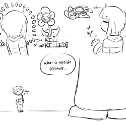 sketchsartblog:  AU WHERE EVERY SINGLE CHARACTER’S FACE IN UNDERTALE IS REPLACED WITH TEMMIE’S HEAD except for Frisk I blame @yun-daehan for showing me this picture  